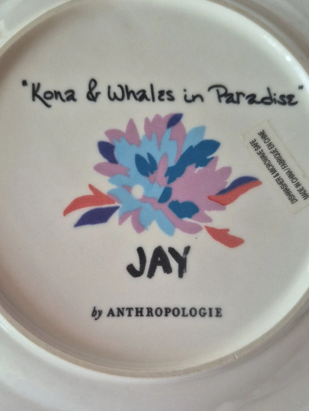 New! Anthropologie Plates Set